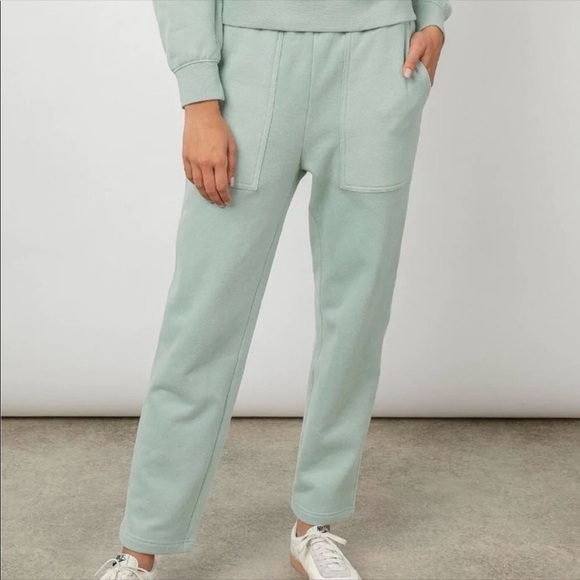 Rails Edna Sweatpants Jogger in Light Seafoam - Picture 2 of 6